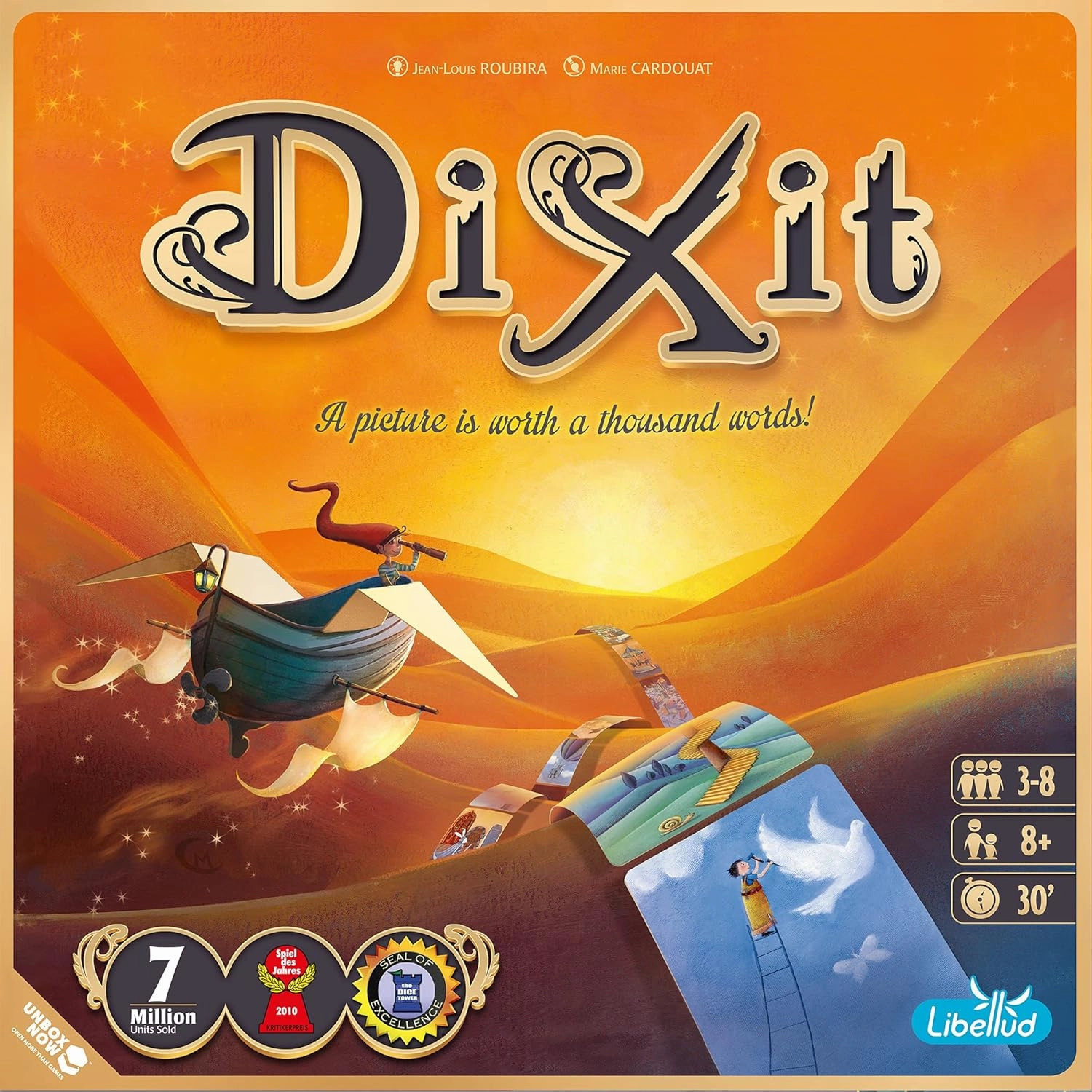Libellud Dixit 3-8 Players Strategy Board Game By Funskool For Adults Ages 15 Years & UP