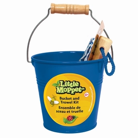 Little Moppet Bucket And Trowel Kit Blue
