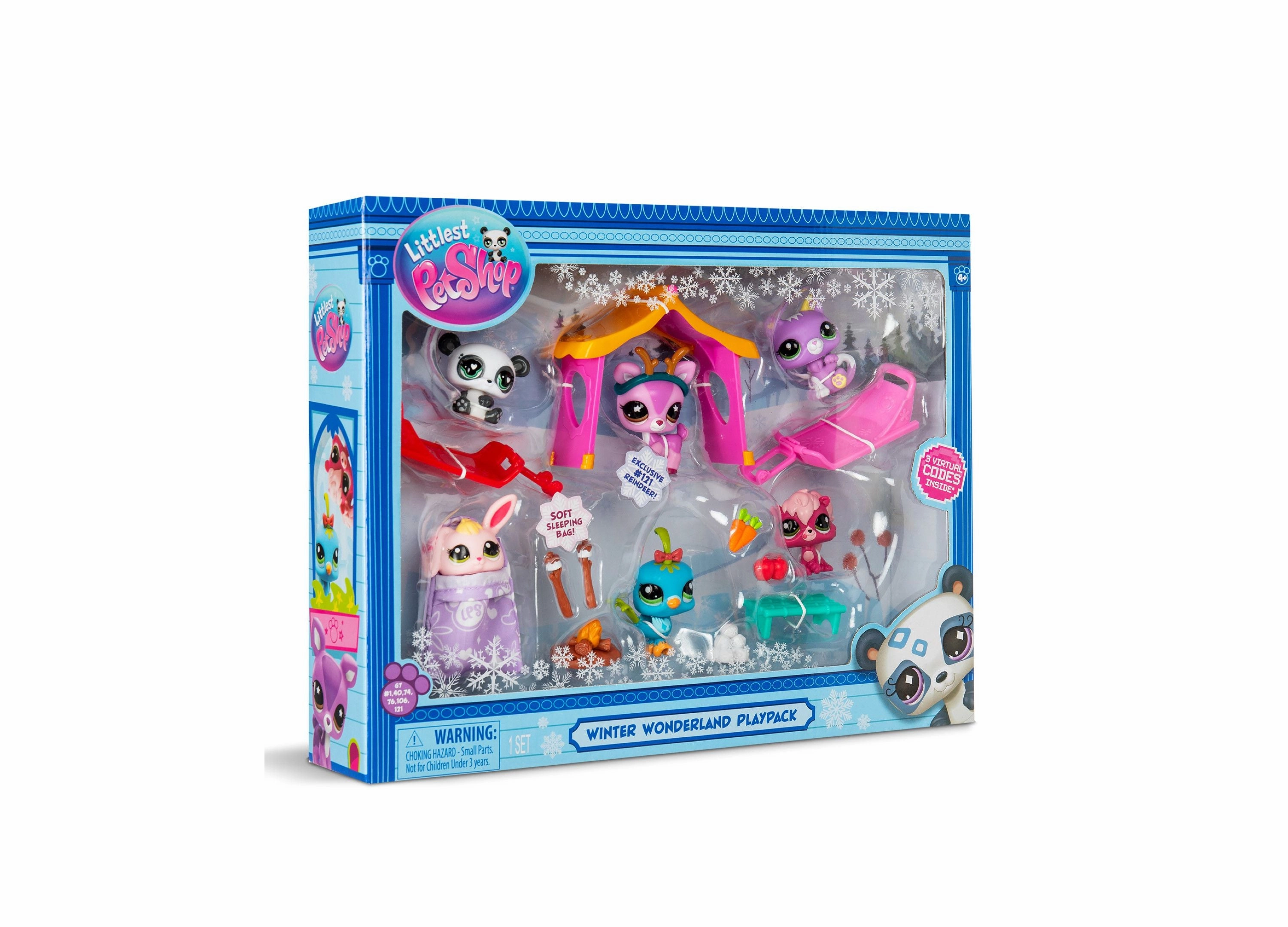 Littlest Pet Shop Winter Wonderland Play Plack