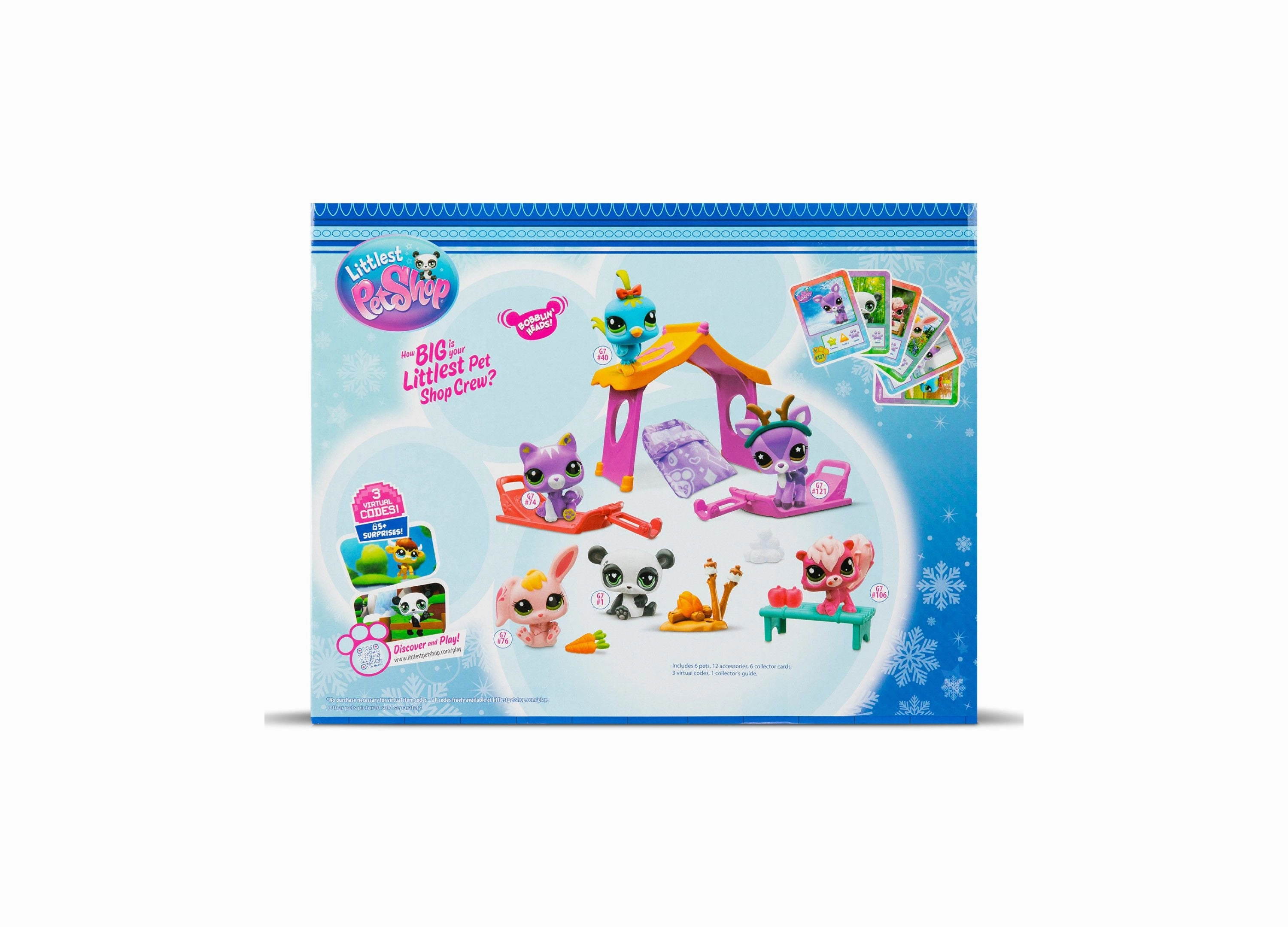 Littlest Pet Shop Winter Wonderland Play Plack