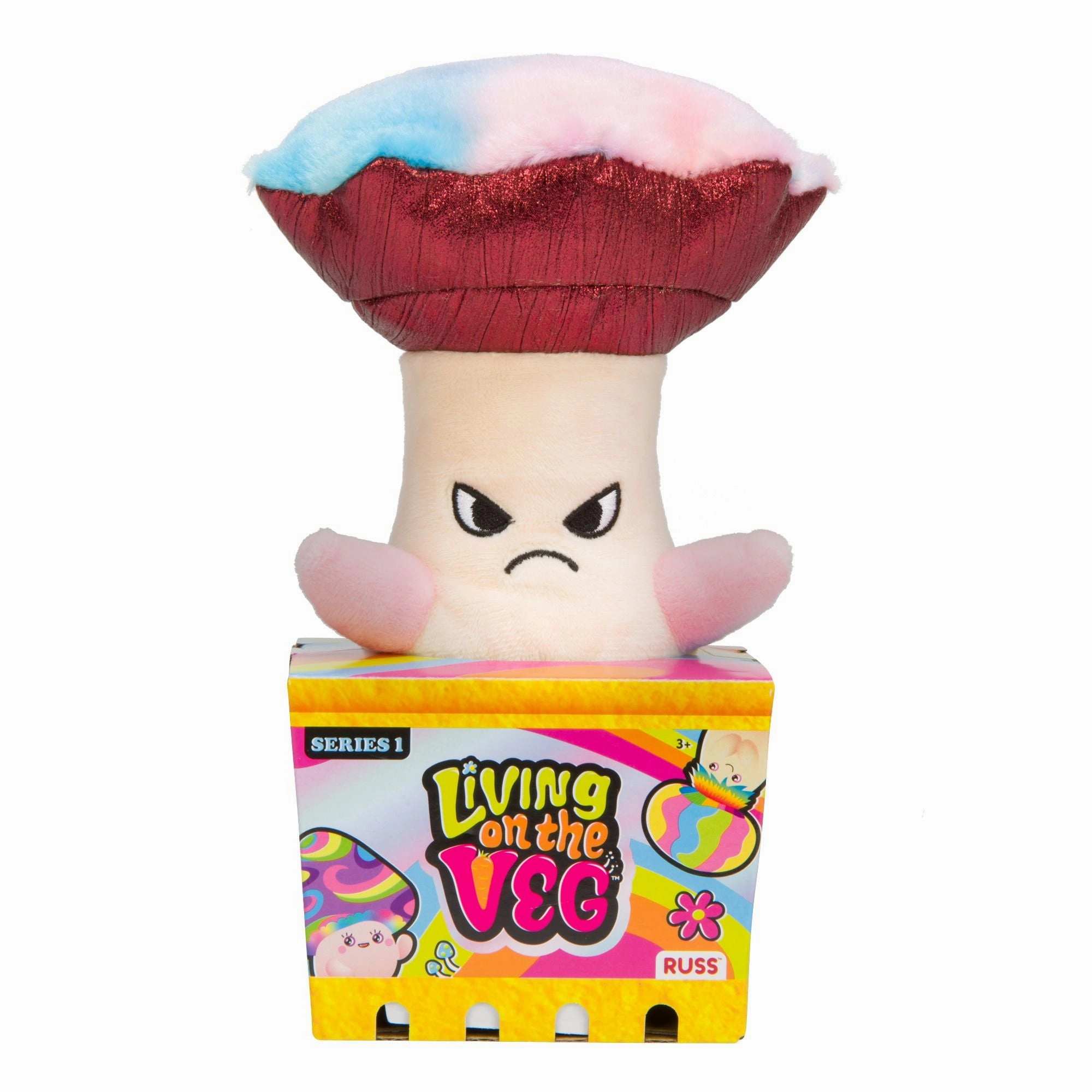 Living On The Veg 6 Inch Plush Funguys - Grimsby