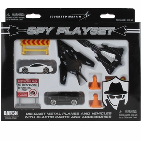 Lockheed Martin Ultimate Spy Playset with Die-Cast Vehicles