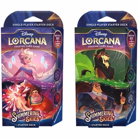 Lorcana Shimmering Skies Starter Deck