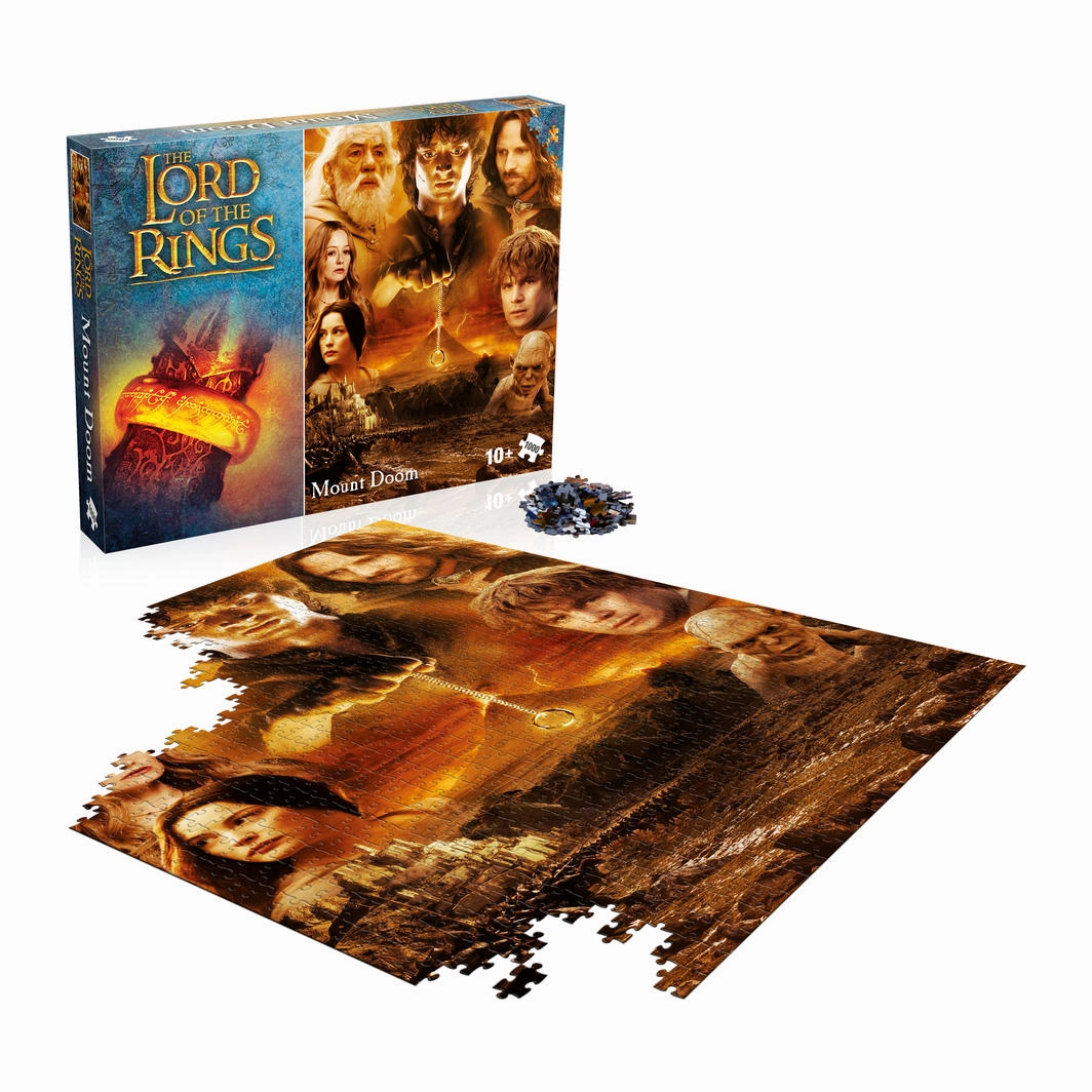 Lord Of The Rings Mount Doom 1000 Piece Puzzle