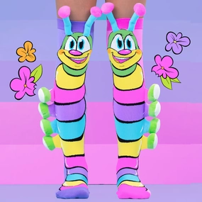 Mad Mia Socks - Caterpillar / Age 6 