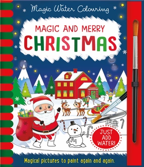Magic And Merry Christmas Magic Water Colouring