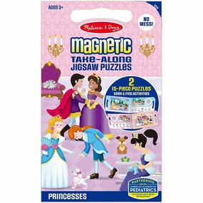Magnetic Take Along Puzzles - Princesses