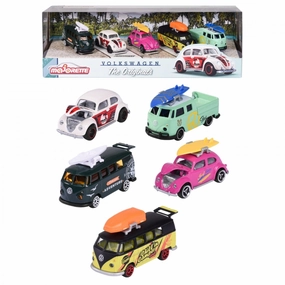 Majorette Volkswagen The Originals Series 5 Car Gift Set For Kids Ages 3 