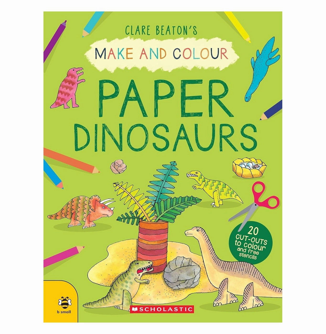 Make And Colour- Paper Dinosaurs