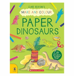 Make And Colour- Paper Dinosaurs
