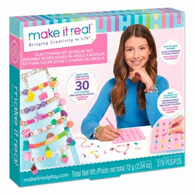Make It Real Clay Charm Diy Jewelry Kit