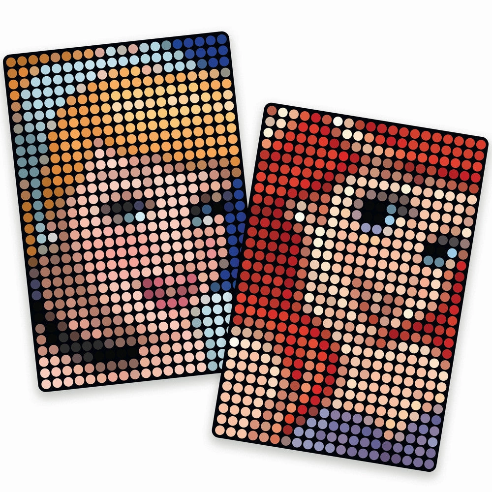Make It Real Disney Stamp To Reveal Ariel & Cinderella Storybook Dot Art Kit