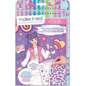Make It Real Fashion Sketchbook Groovy Vibes