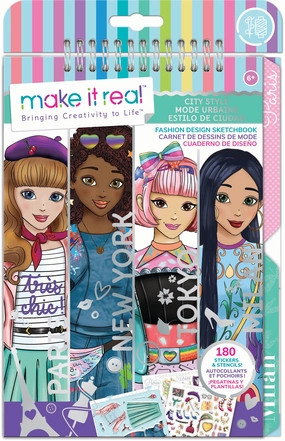 Make It Real Sketchbook-City Style