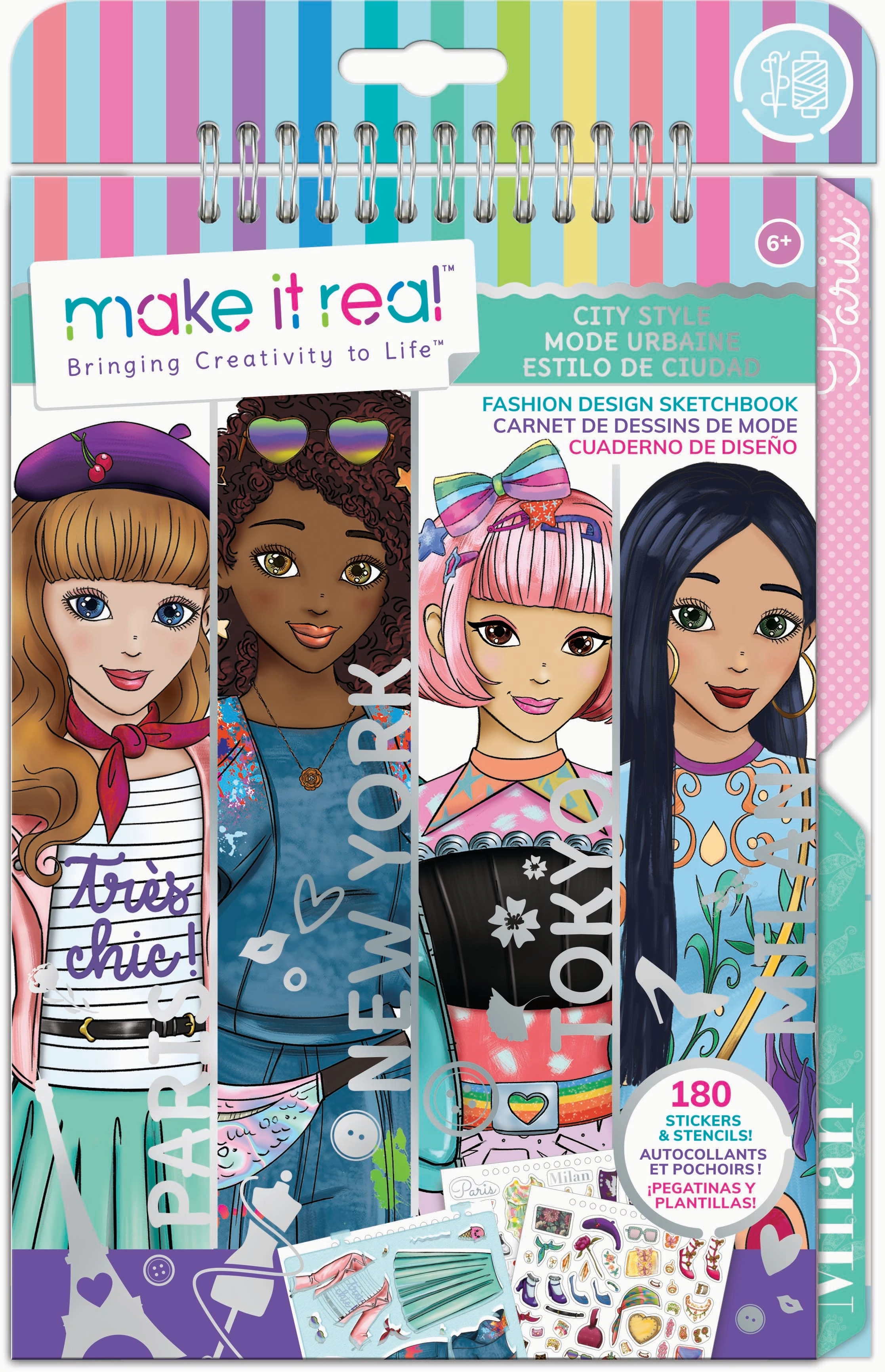 Make It Real Sketchbook-City Style