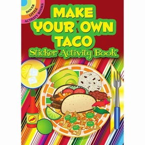 Make Your Own Taco Sticker Activity Book