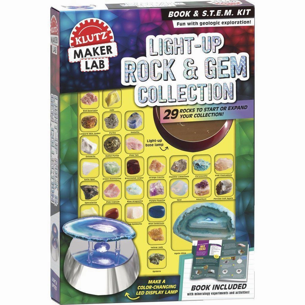 Maker Lab - Light Up Rocks & Gems Collection