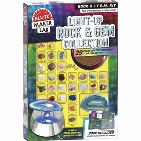 Maker Lab - Light Up Rocks & Gems Collection