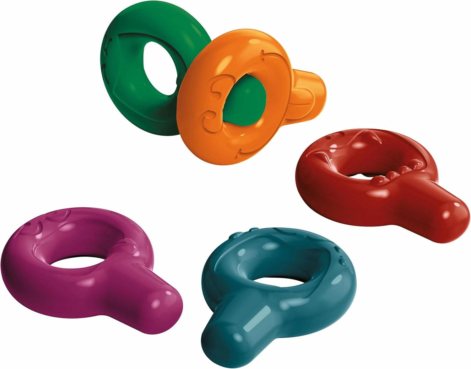 Maped Colour'Peps My Baby Pack of 6 Shaped Crayons for Ages 1 and Up