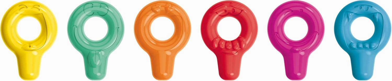 Maped Colour'Peps My Baby Pack of 6 Shaped Crayons for Ages 1 and Up