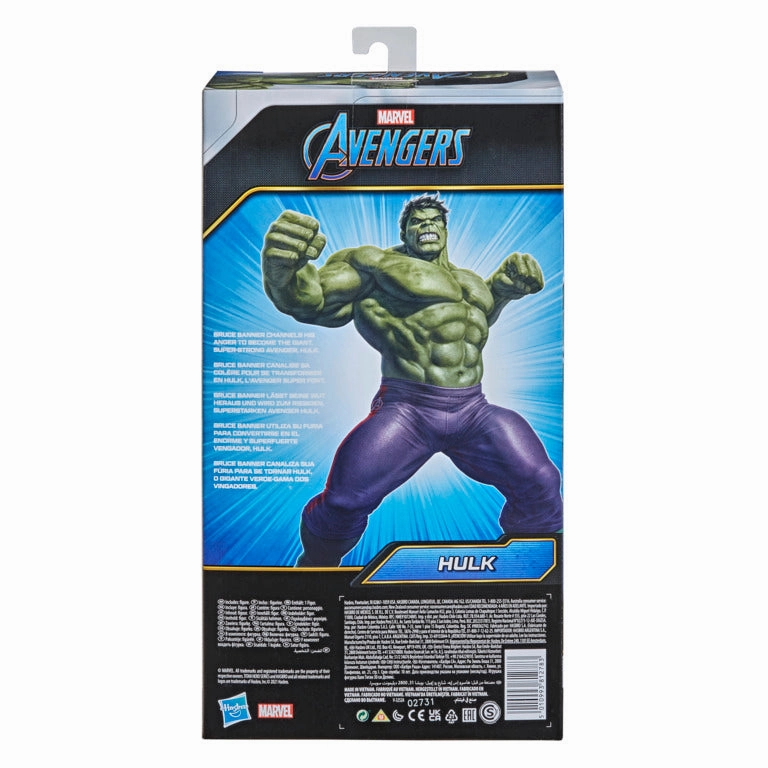 Marvel Avengers Titan Hero Dleuxe Hulk Figure