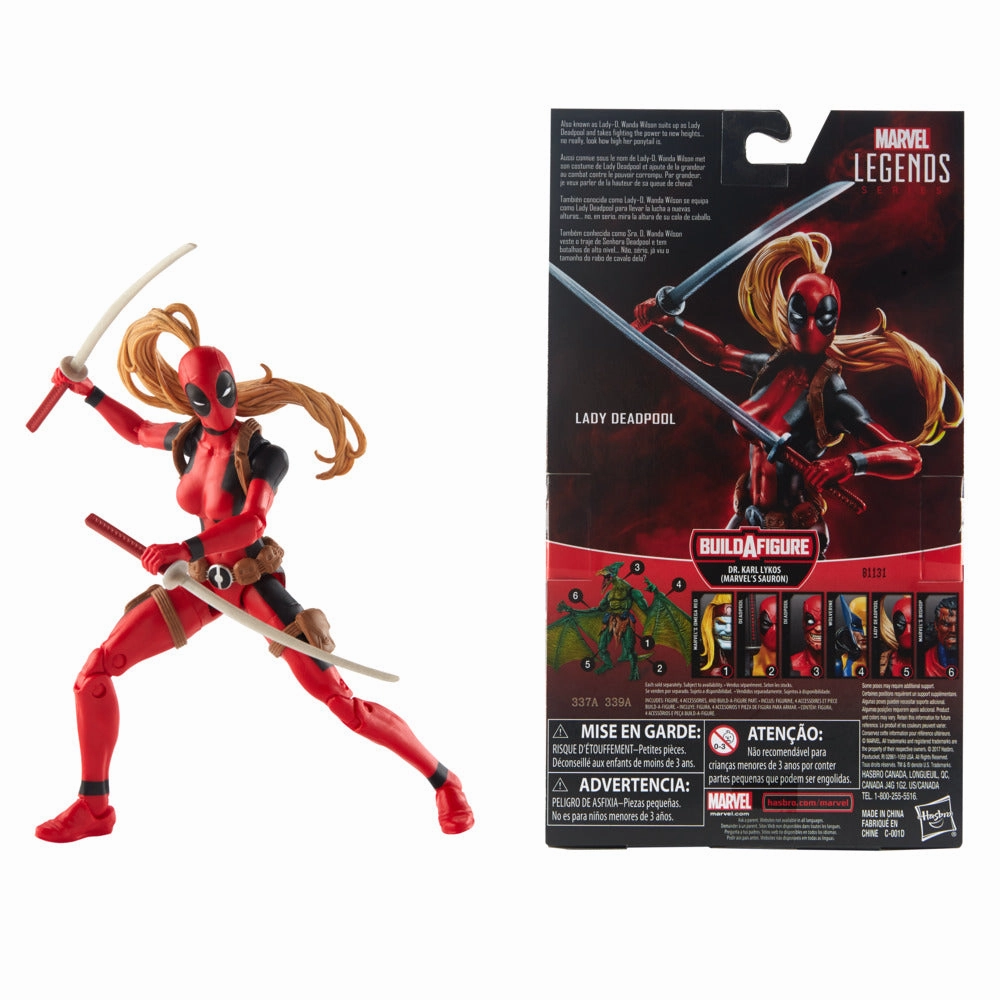 Marvel Deadpool 6 Inch(15cm) Legends Series Figure Lady Deadpool
