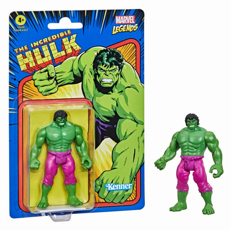 Marvel Legends 3.75 Inch (9cm) Retro Figure The Incredible Hulk