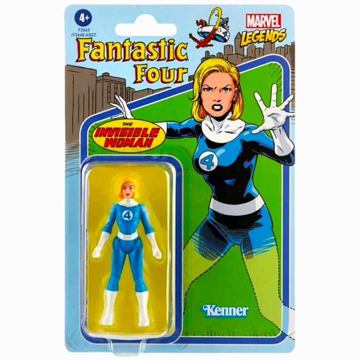 Marvel Legends 3.75 Inch Retro Figure Fantastic Four The Invisible Women