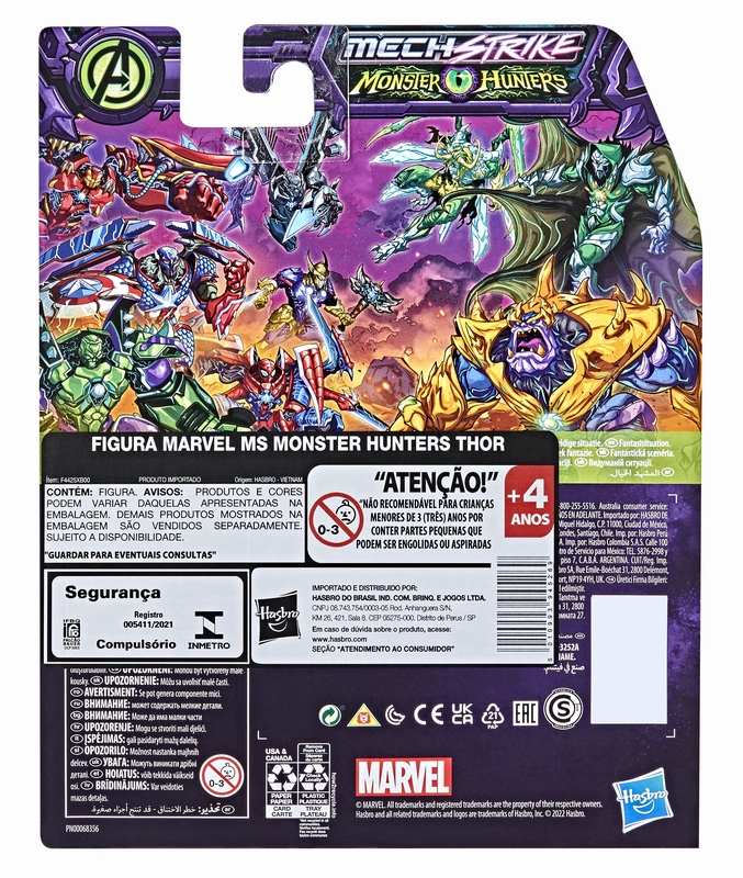 Marvel Mech Strike Monster Hunters 6Inch(15cm) Figure Thor