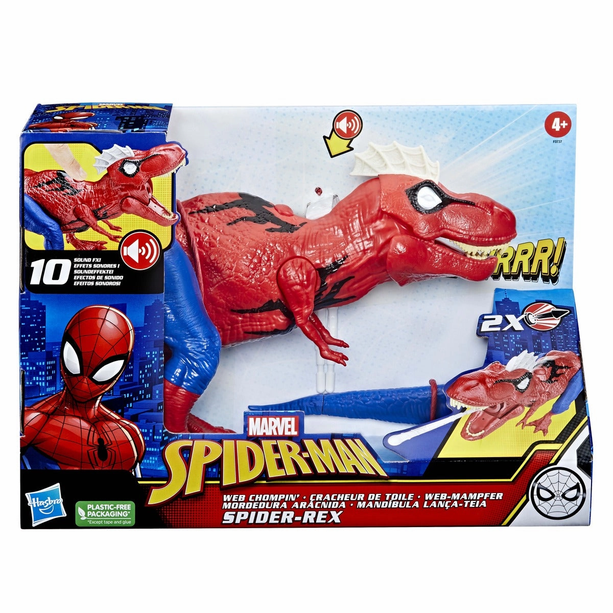 Marvel Spider-Man Web Chompin' Spider-Rex