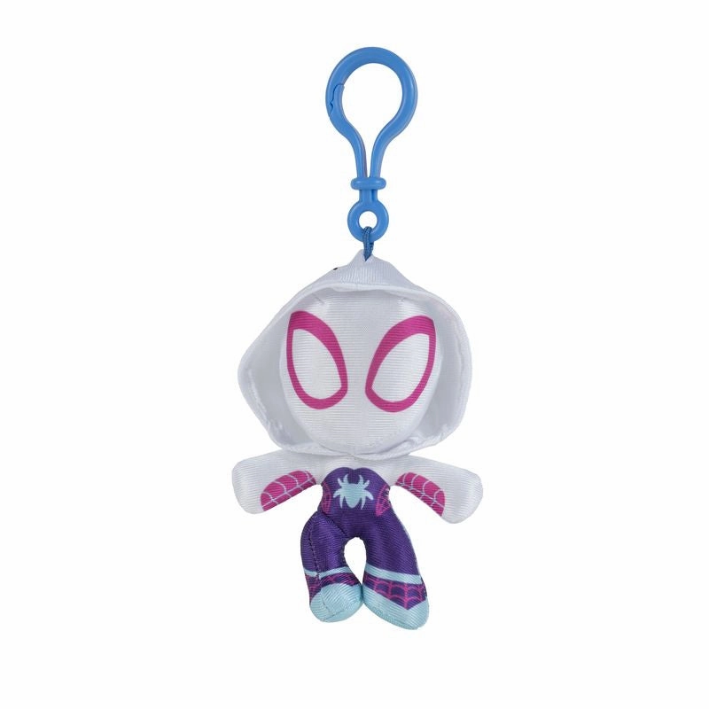 Marvel Spidey & His Amazing Friends Clip Plush Ghost-Spider