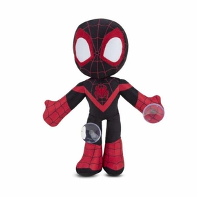 Marvel Spidey & His Amazing Friends Web Clingers Plush Miles Morales: Spider-Man