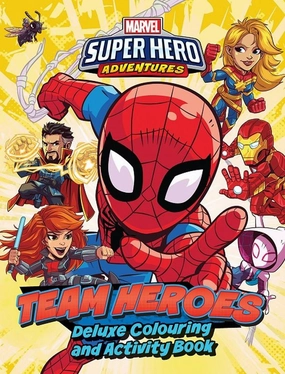 Marvel Super Hero Adventures Team Heroes Deluxe Colouring And Activity Book