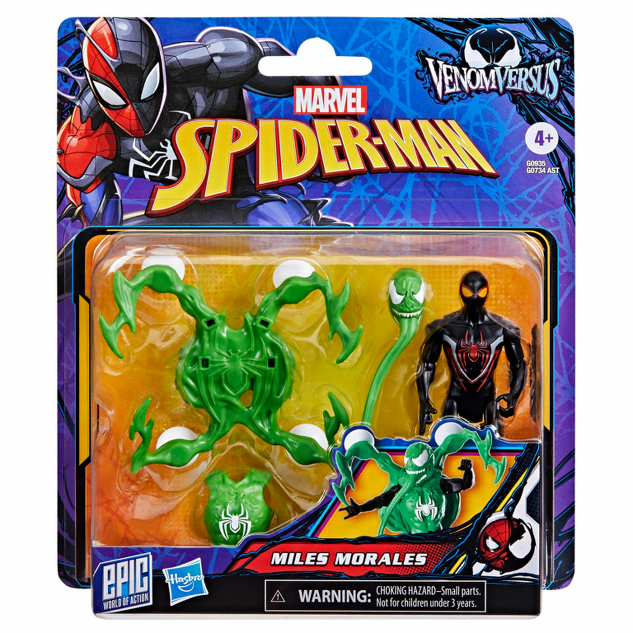 Marvel VenomVersus Miles Morales Action Figure