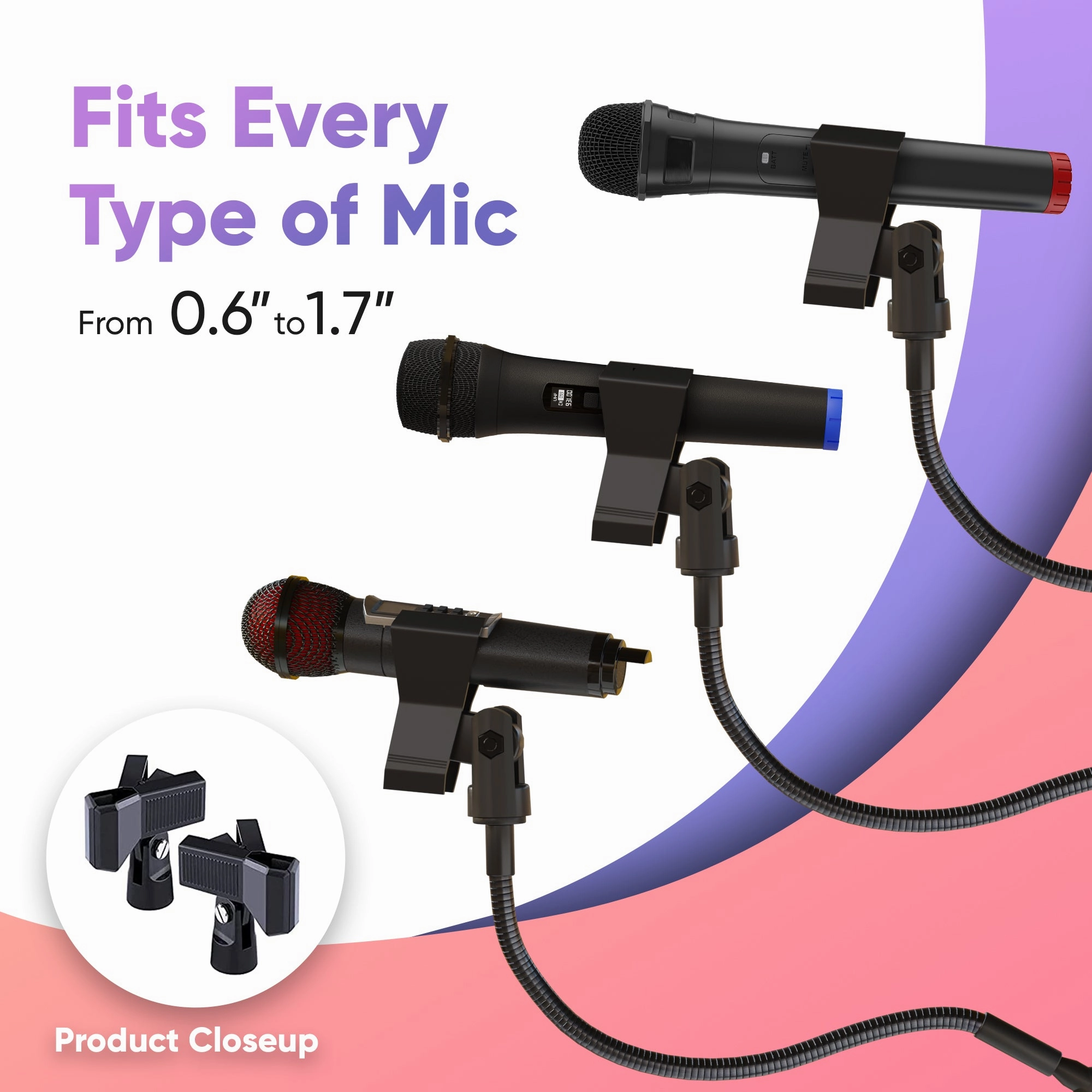 Masingo S9 Dual Mic Stand Karaoke Machine in Black