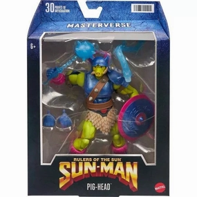 Masters Of The Universe Masterverse Revelation Sun Man Pig Head