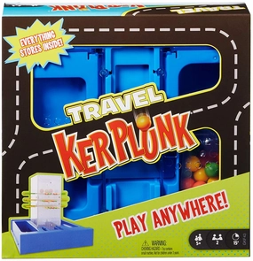 Mattel Games Travel Kerplunk Adventure Board Game for Ages 5 