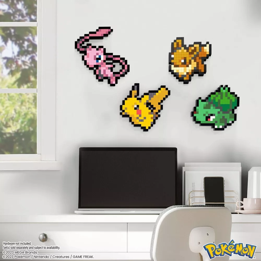 MEGA Pokmon - Mew Pixel Art