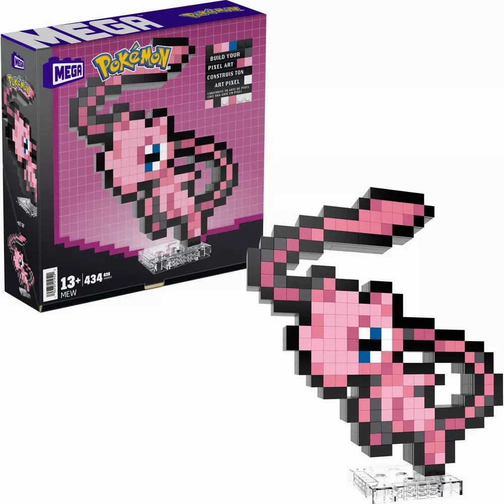 MEGA Pokmon - Mew Pixel Art