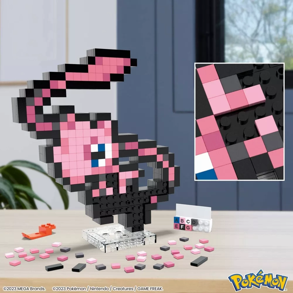 MEGA Pokmon - Mew Pixel Art