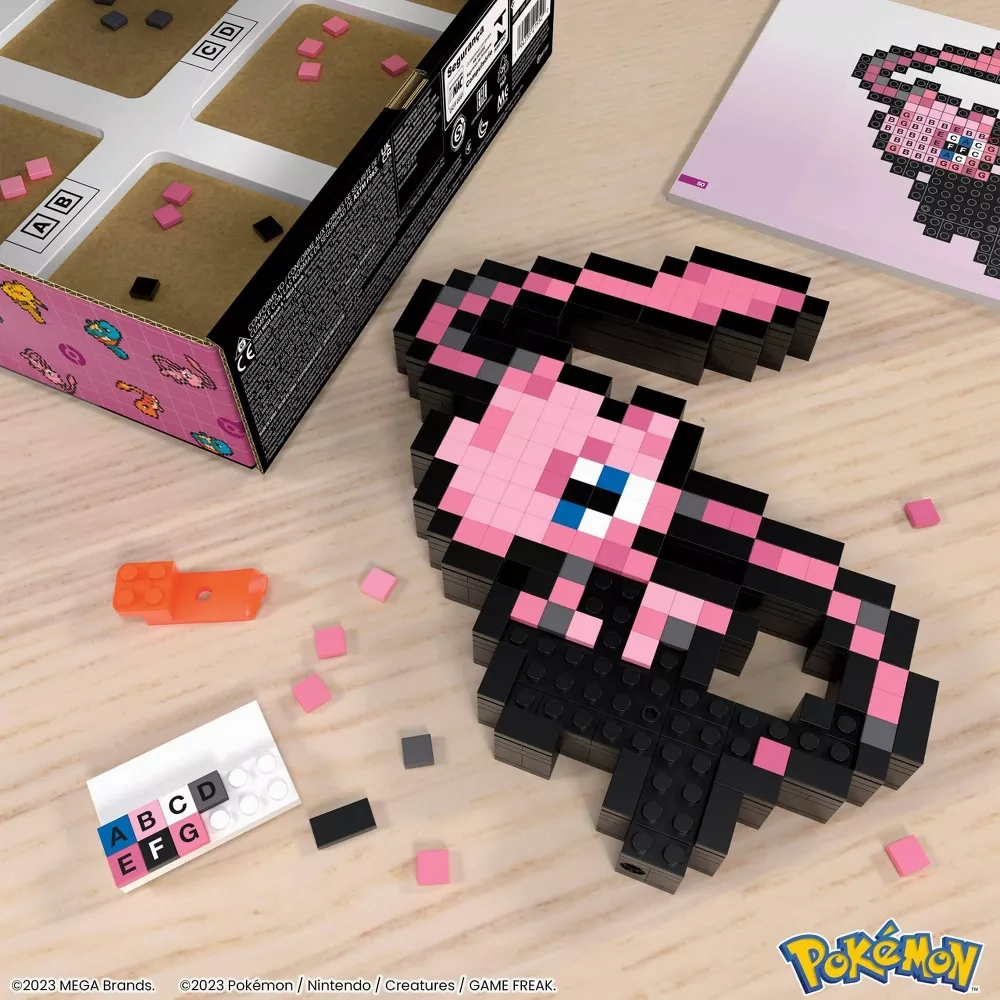 MEGA Pokmon - Mew Pixel Art