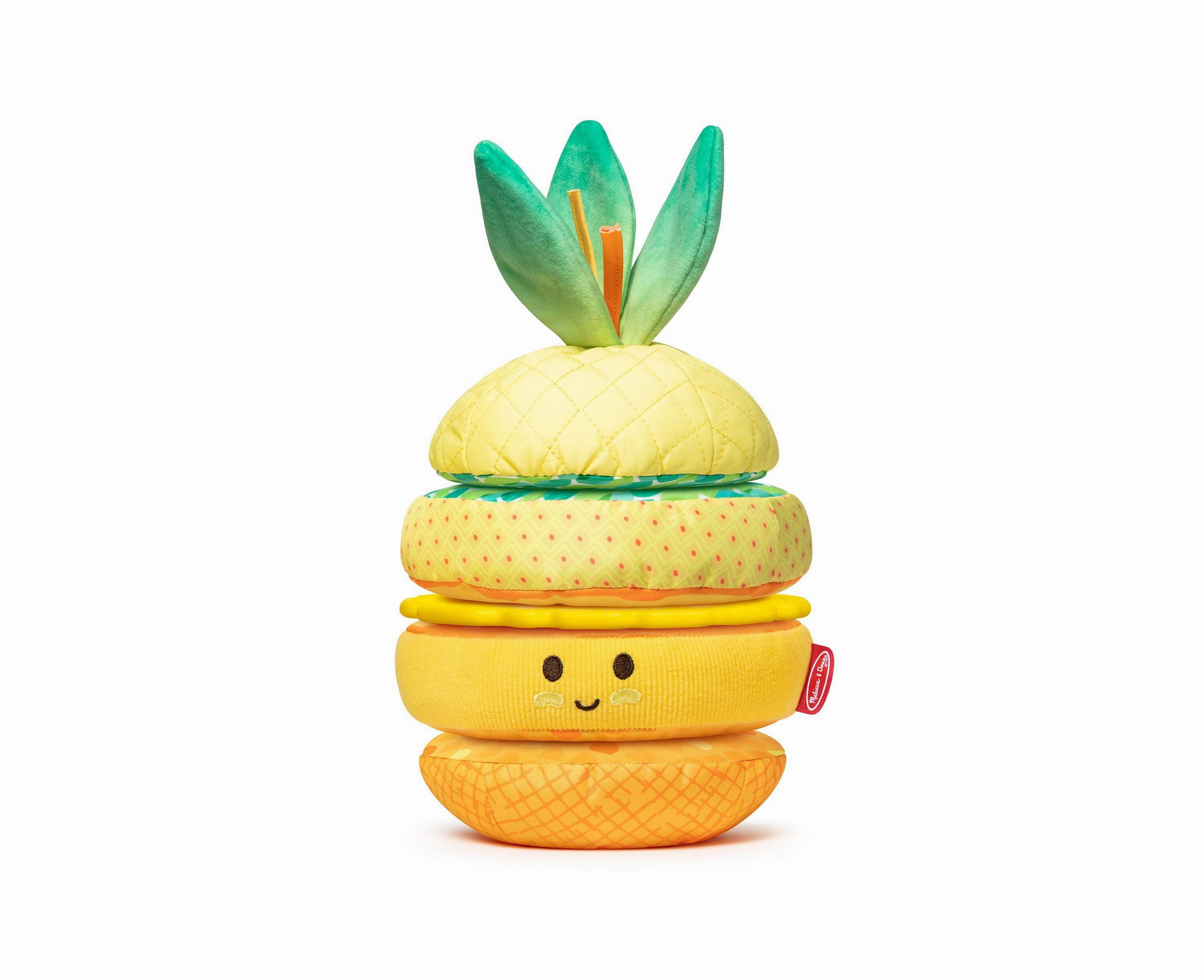 Melissa & Doug Pineapple Soft Stacker - Tropical Fun Set