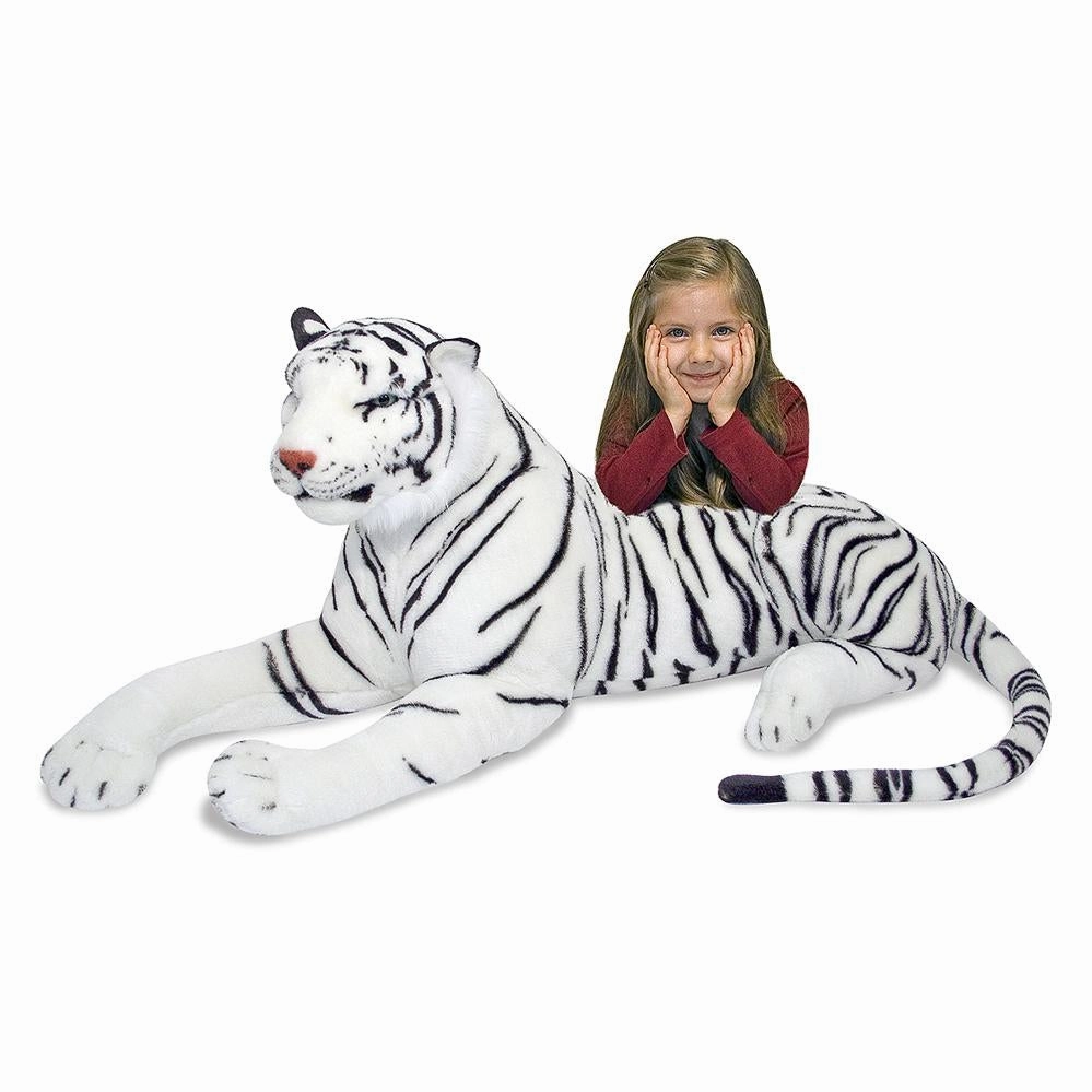 Melissa & Doug Plush White Tiger