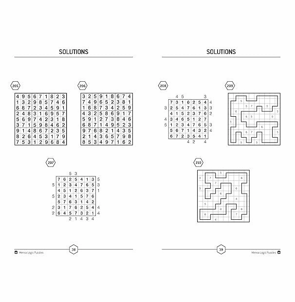 Mensa Logic Puzzles: More than 150 brainteasers to test your powers of deduction [Paperback] Moore Dr Gareth and Mensa Ltd