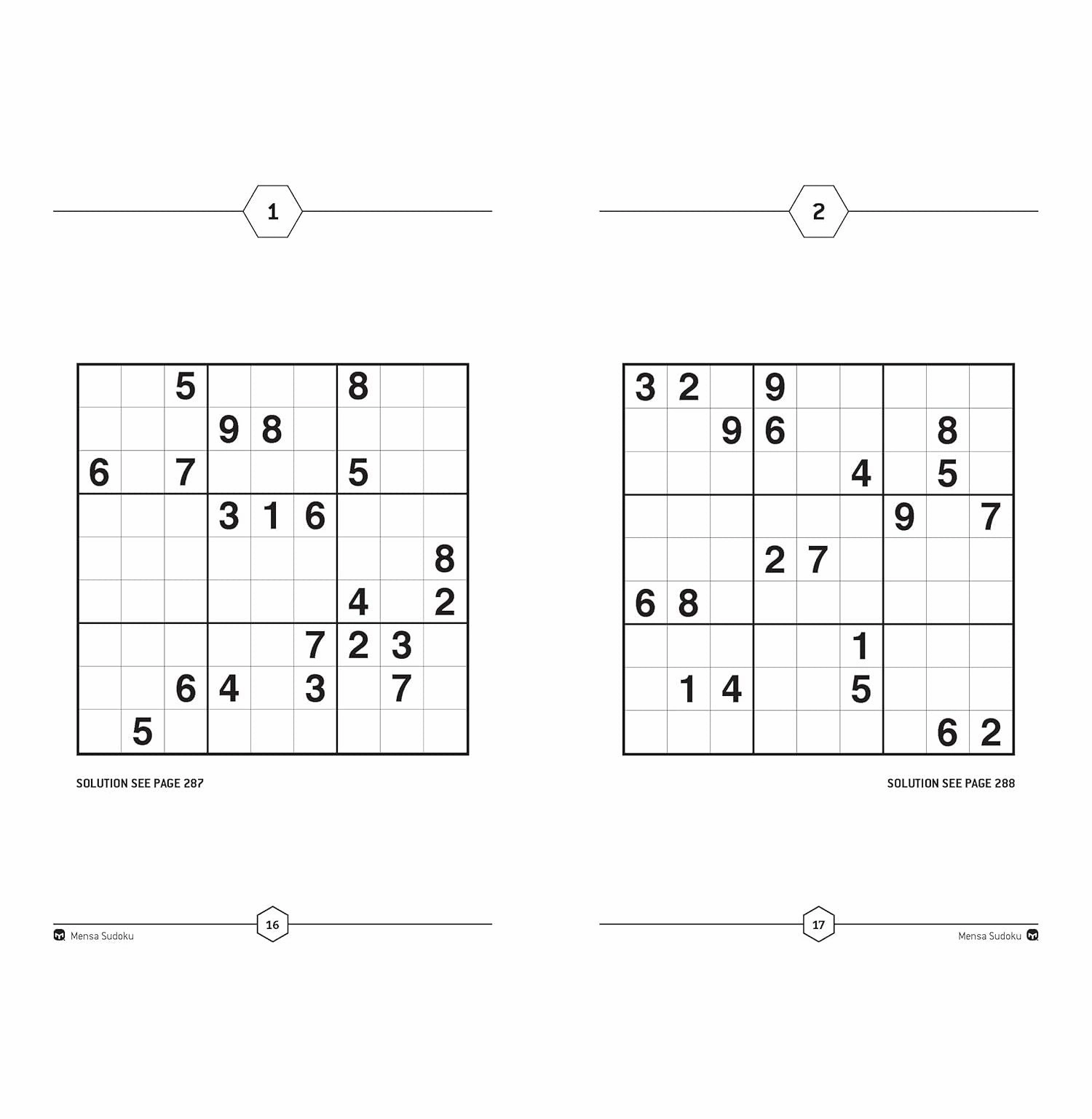 Mensa Sudoku: Put your logical reasoning to the test with more than 200 tricky puzzles to solve [Paperback] Moore Dr Gareth and Mensa Ltd