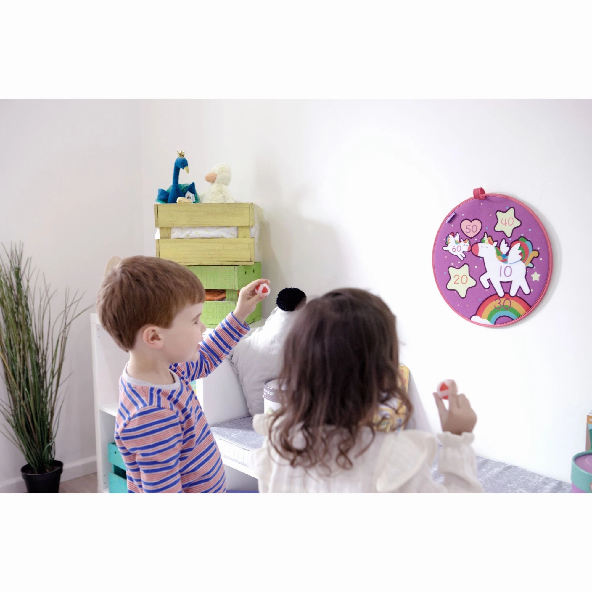 MierEdu Dartboard Game Magic Unicorn