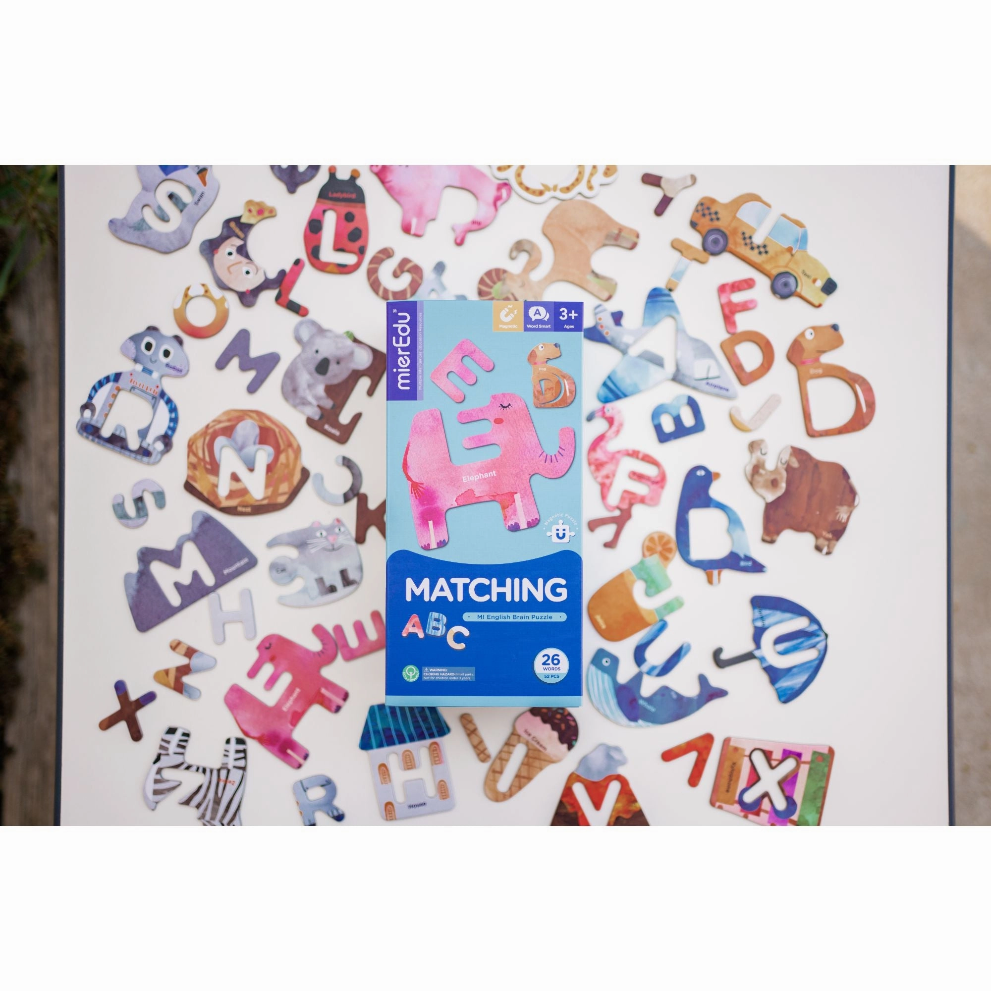 MierEdu Matching Abc Magnetic Puzzle