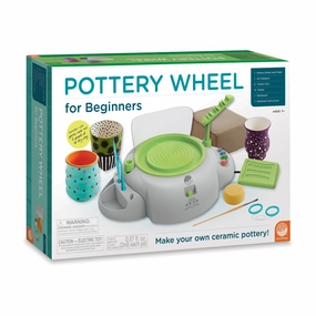 MindWare Creative Studio Pottery Wheel Kit with Foot Pedal