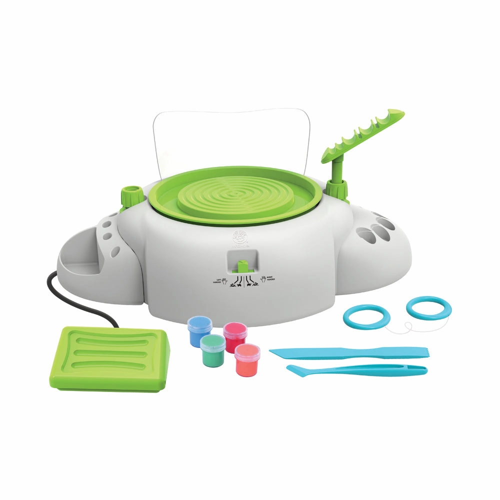 MindWare Creative Studio Pottery Wheel Kit with Foot Pedal