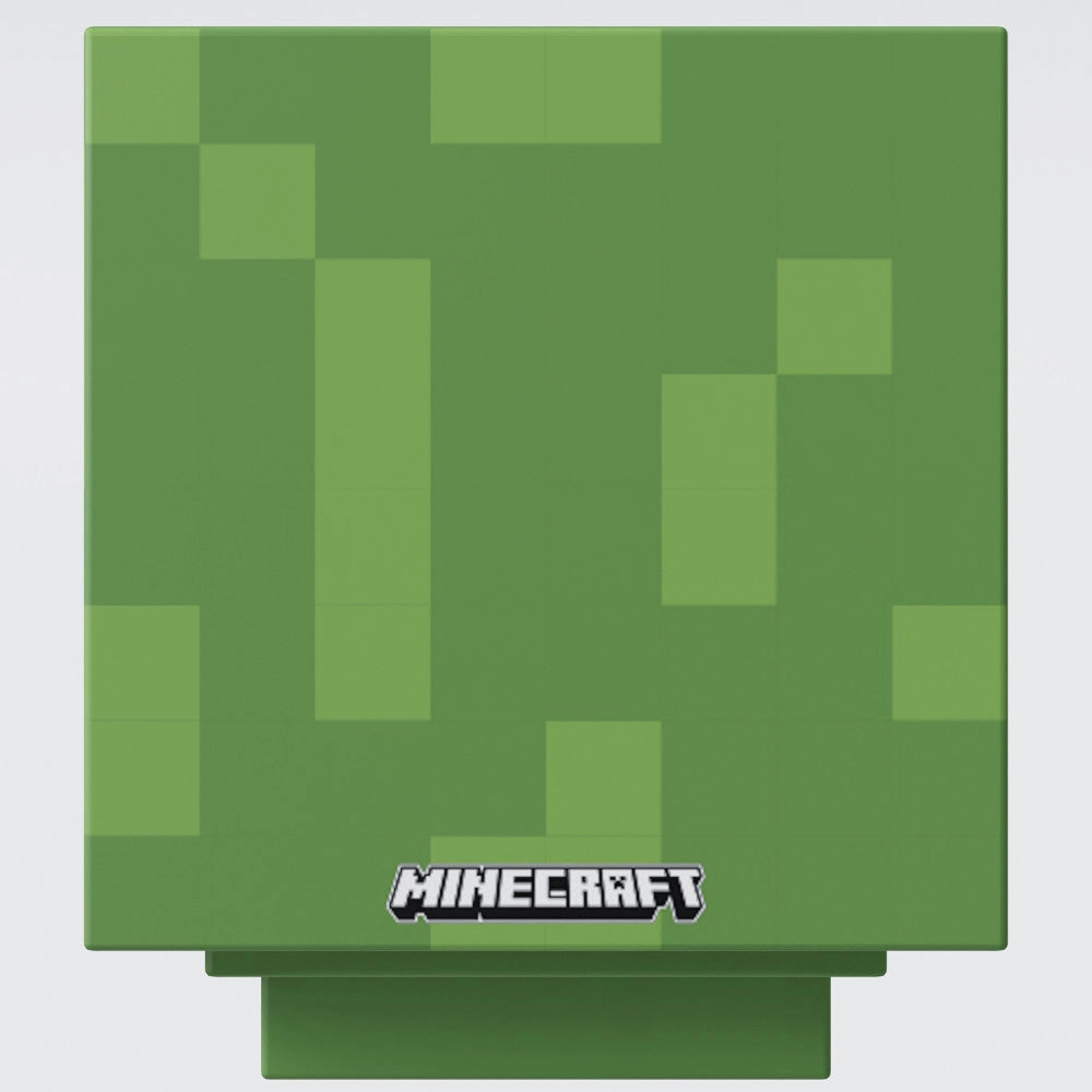 Minecraft Creeper LED Night Light - 4" Green Pixel Cube